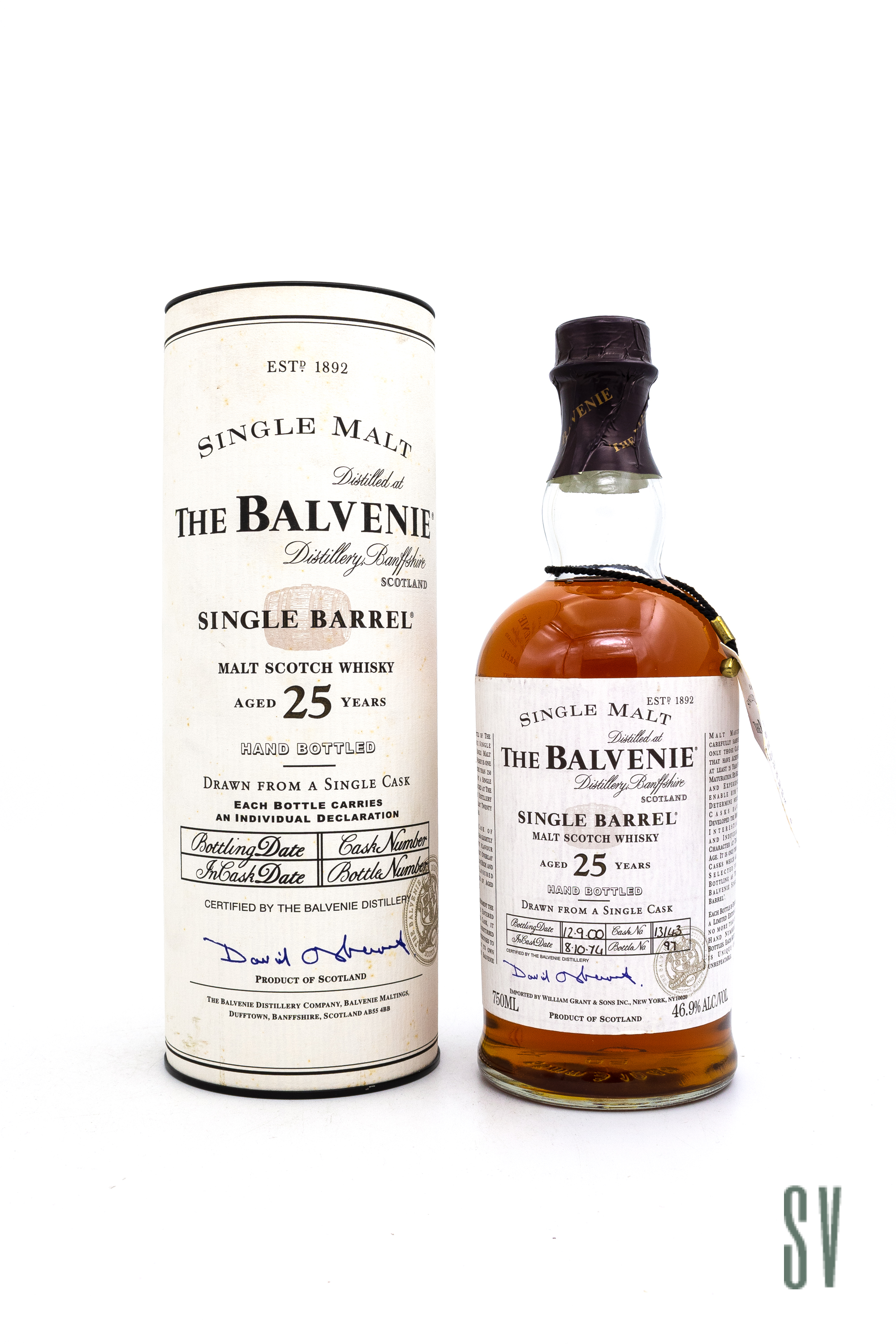 Balvenie 25 yr